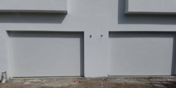 flush garage door